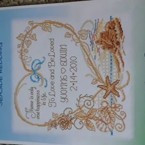 Wedding Sampler Cross Stitch Chart